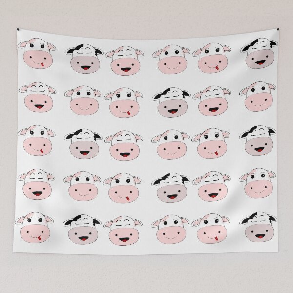 Item preview, vacas kawaii pack designed and sold by wiwiart.