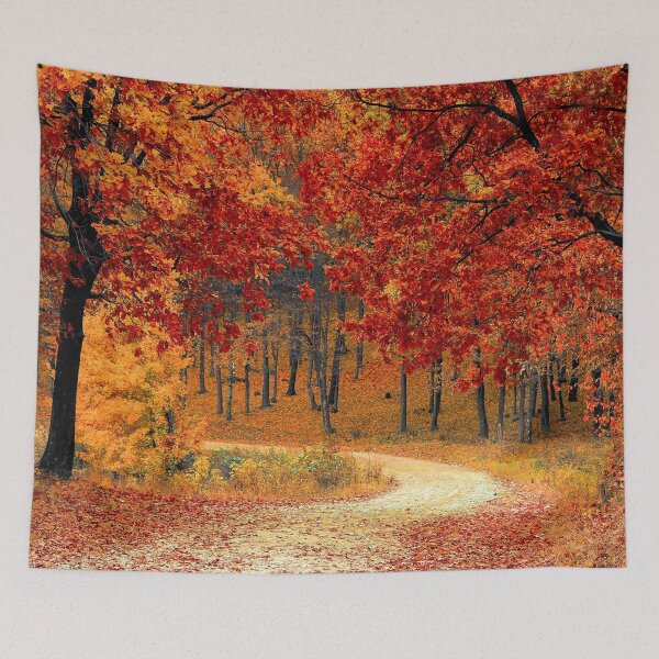 Item preview, Red Orange Fall Autumn designed and sold by stareongroup.