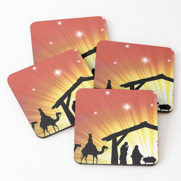 Item preview, Shepherds silhouette , angels	 designed and sold by MarketVisionAV.