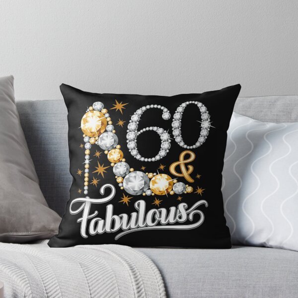Item preview, 60th Birthday design. 60 & Fabulous lady’s design designed and sold by iclipart.