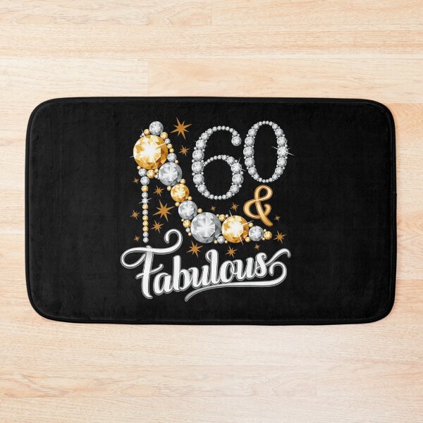 Item preview, 60th Birthday design. 60 & Fabulous lady’s design designed and sold by iclipart.