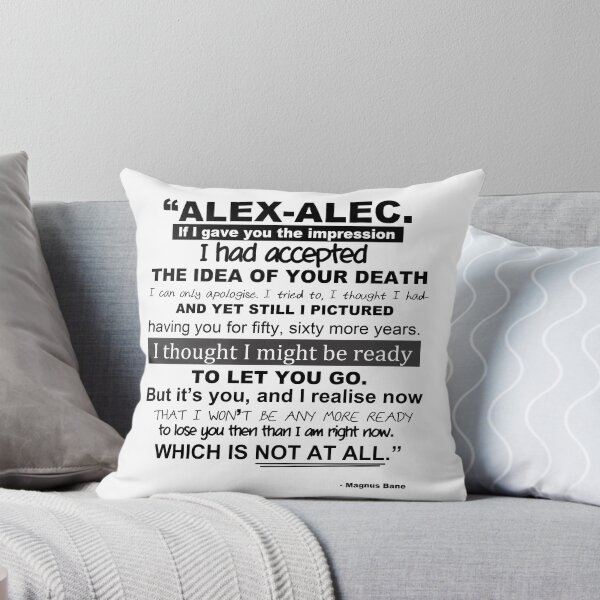 Item preview, TMI - Malec "If I gave you the impression..." designed and sold by Saraelle.