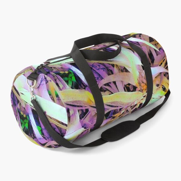 Mix of green leaves Duffle Bag
