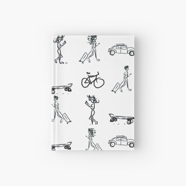 On The Go, WheresMsB Hardcover Journal