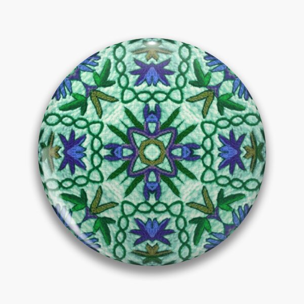 Item preview, Hand Embroidery, Namda Felted Kashmiri rug green, 3 designed and sold by ZenArt-Fern.