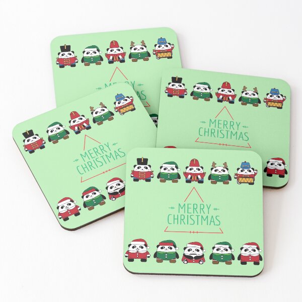 Item preview, Cute Panda Merry Christmas  designed and sold by Mayziel.