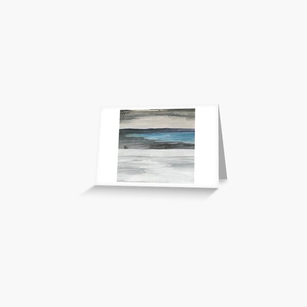 a small drop in the ocean Greeting Card