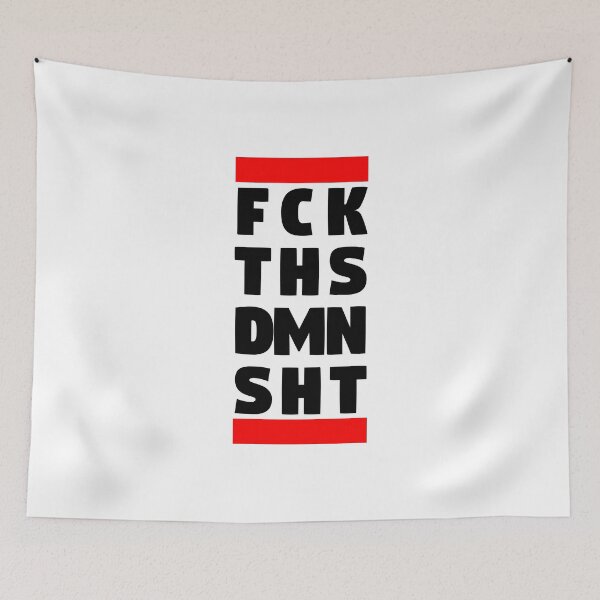 Item preview, FCK THS DMN SHT designed and sold by UDDesign.