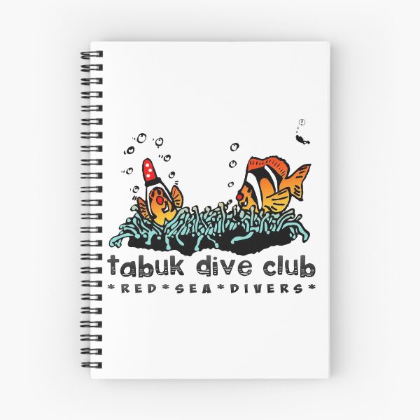 Item preview, Original 1987 Tabuk Dive Club design, now in colour! designed and sold by Twenty Twenty Visions.