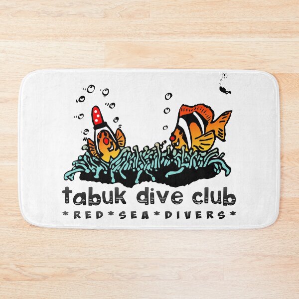 Item preview, Original 1987 Tabuk Dive Club design, now in colour! designed and sold by Twenty Twenty Visions.