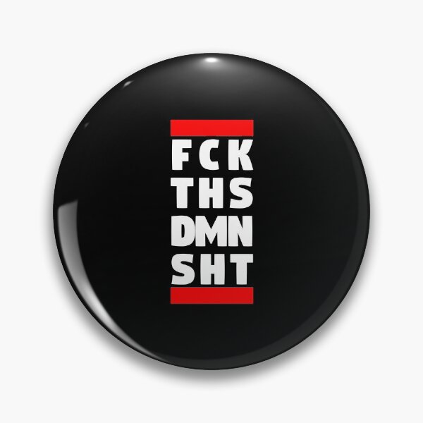 Item preview, FCK THS DMN SHT designed and sold by UDDesign.
