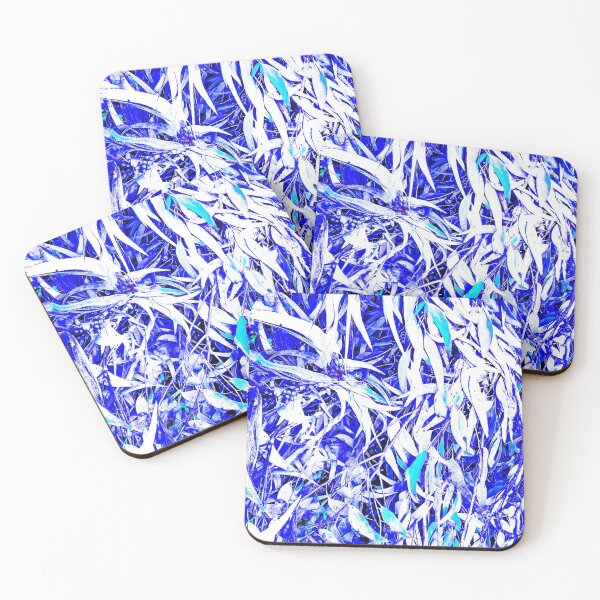 Item preview,  Mix of blue green leaves designed and sold by CSouissi.