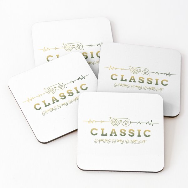 Item preview, Classic gaming is my heart beat, Graphic designed and sold by BeebopGraphics.