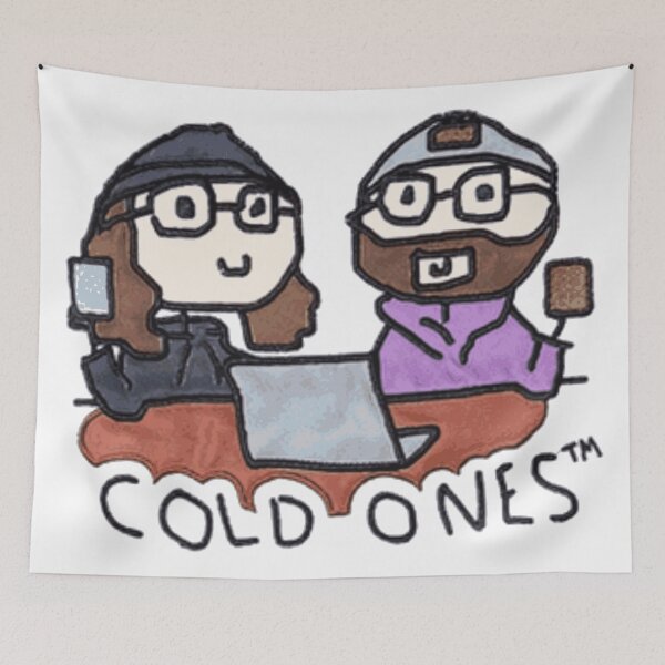 Item preview, Cold Ones Doodle designed and sold by Kyül was here.
