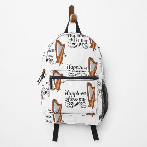 Item preview, Happiness Is Where My Harp Is designed and sold by 4AllTimes.