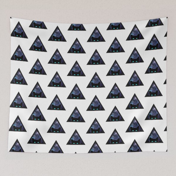 Item preview, Cat Space Triangle designed and sold by Swirlstache.