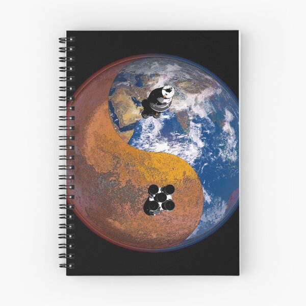 Aperçu de l'œuvre En route pour Mars Yin Yang créée et vendue par Alienphysique.