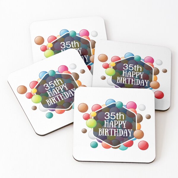 Item preview, Happy 35th Birthday designed and sold by 4AllTimes.