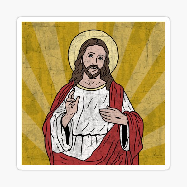 Jesus Sticker