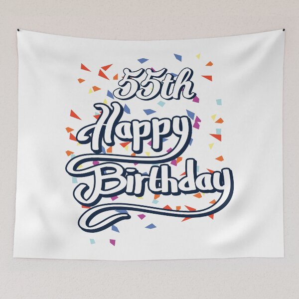Item preview, Happy 55th Birthday designed and sold by 4AllTimes.