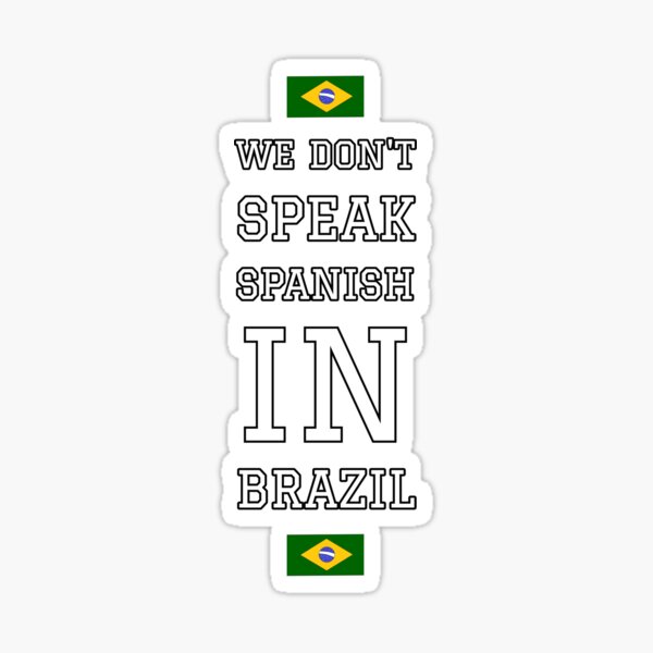 It's Portuguese Sticker