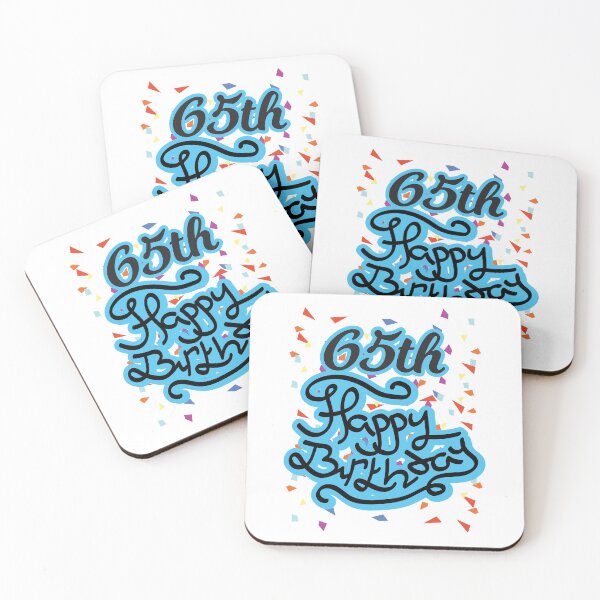 Item preview, Happy 65th Birthday designed and sold by 4AllTimes.