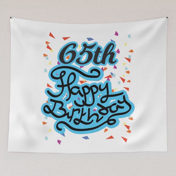 Item preview, Happy 65th Birthday designed and sold by 4AllTimes.