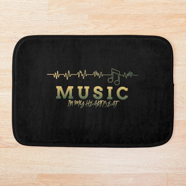 Item preview, Music, heart beat, Graphic designed and sold by BeebopGraphics.