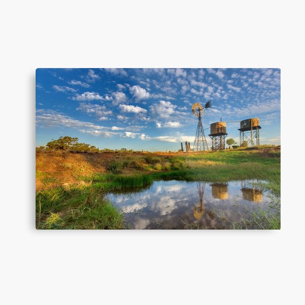 The Watering Hole Metal Print