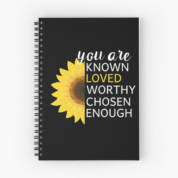 Item preview,  You Are Known Loved Worthy Chosen Enough designed and sold by Life Shop.
