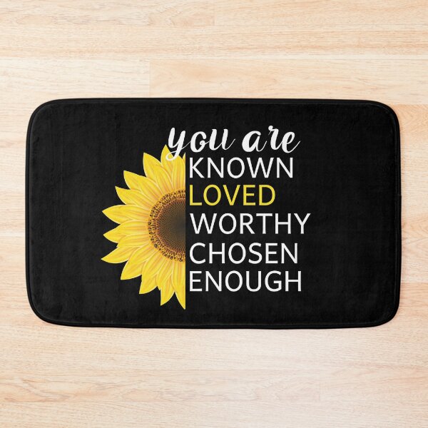 Item preview,  You Are Known Loved Worthy Chosen Enough designed and sold by Life Shop.
