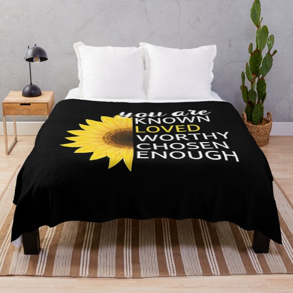 Item preview,  You Are Known Loved Worthy Chosen Enough designed and sold by Life Shop.