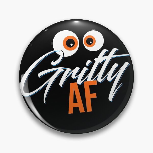 Item preview, Gritty AF made in philadelphia fans designed and sold by Digipaintings.