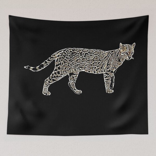 Item preview, Ocelot White Alternate Print designed and sold by designsasstultd.