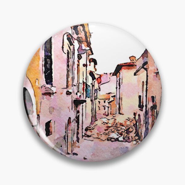 Item preview, L'Aquila: street with rubble designed and sold by Giuseppe Cocco.