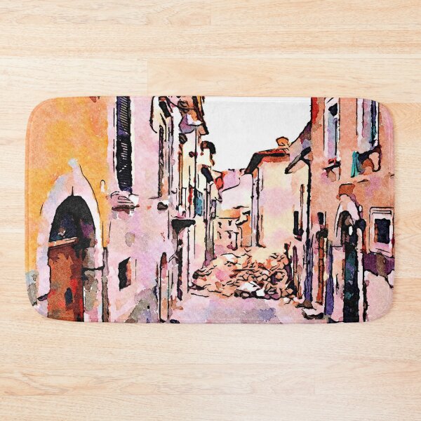 Item preview, L'Aquila: street with rubble designed and sold by Giuseppe Cocco.