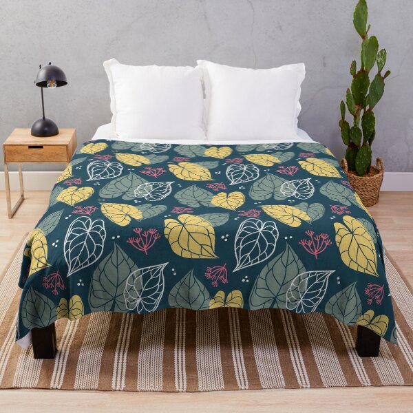 Item preview, autumn leaves pattern designed and sold by vuilwerk.