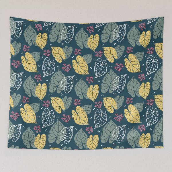 Item preview, autumn leaves pattern designed and sold by vuilwerk.