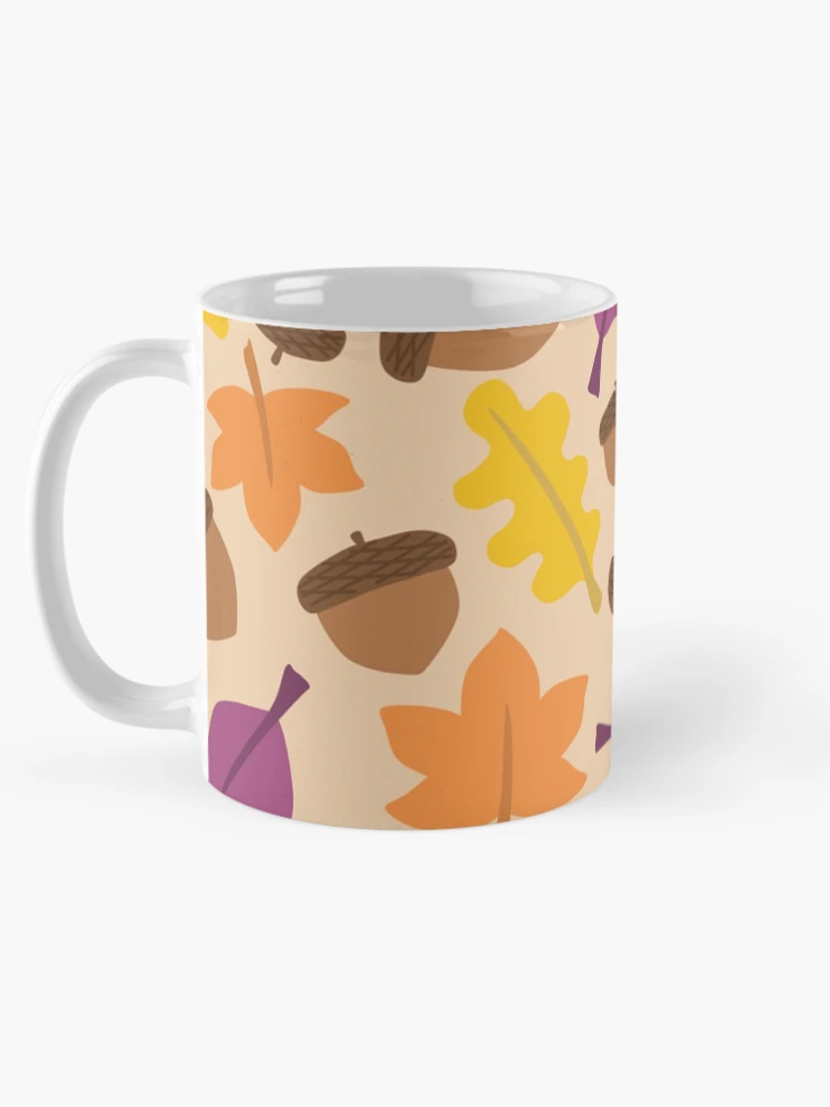 Thumbnail 5 of 6, Coffee Mug, Fall Pattern designed and sold by PatternPalace.