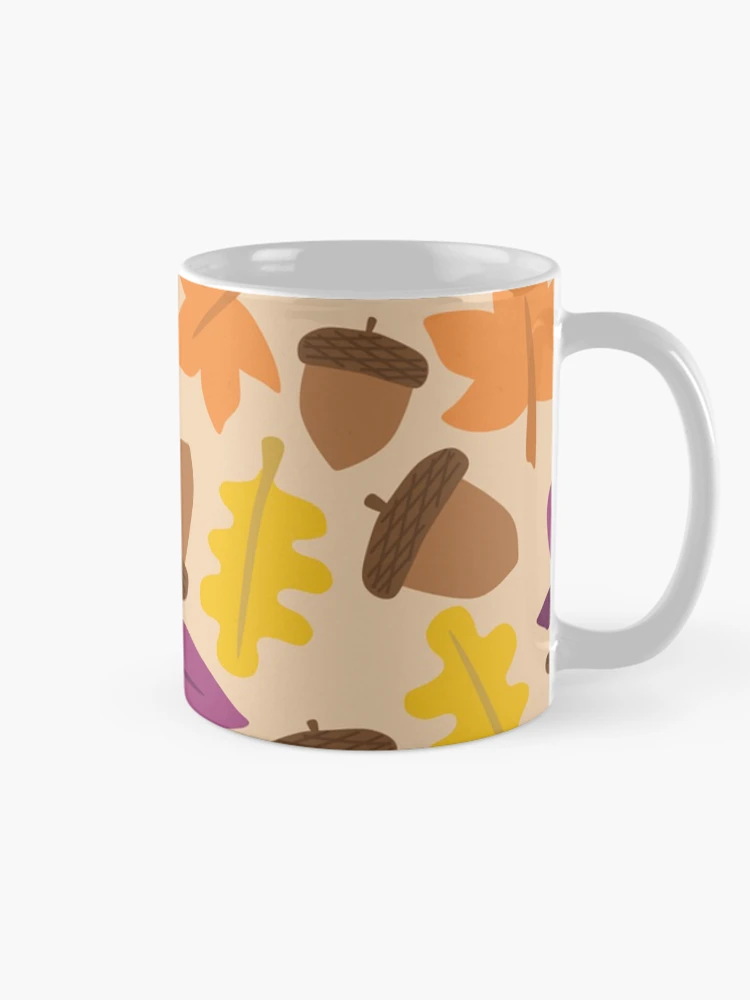 Thumbnail 3 of 6, Coffee Mug, Fall Pattern designed and sold by PatternPalace.