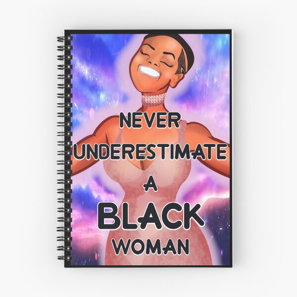 Item preview, Never Underestimate A Black Woman  designed and sold by BlackArtMatter.