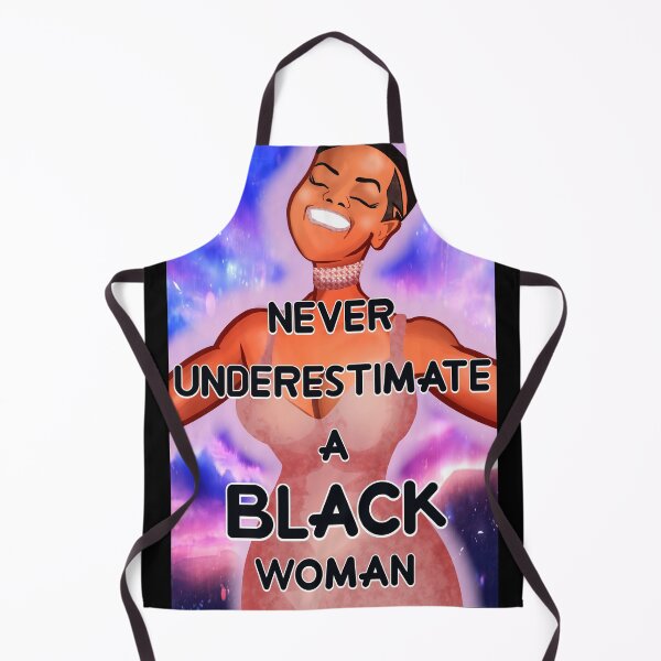Item preview, Never Underestimate A Black Woman  designed and sold by BlackArtMatter.