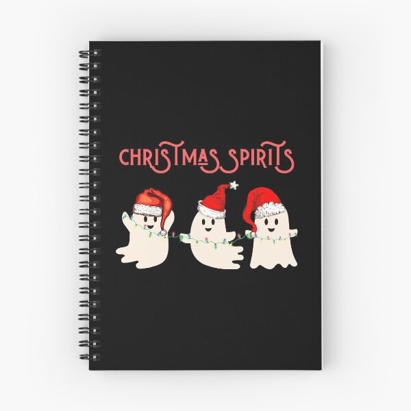 Item preview, Christmas Spirits - Funny Christmas ghosts with Santa Hats - Christmas humor designed and sold by Irelene.