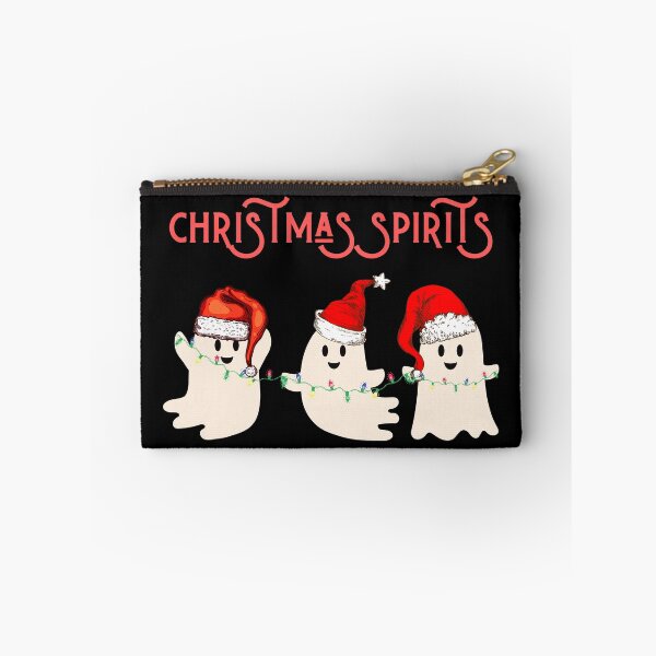 Item preview, Christmas Spirits - Funny Christmas ghosts with Santa Hats - Christmas humor designed and sold by Irelene.