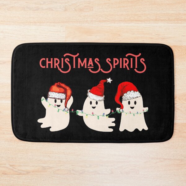 Item preview, Christmas Spirits - Funny Christmas ghosts with Santa Hats - Christmas humor designed and sold by Irelene.