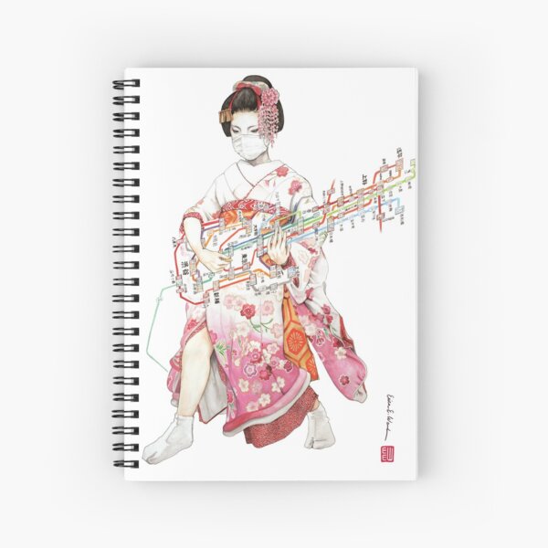 "Metro" メトロ Spiral Notebook