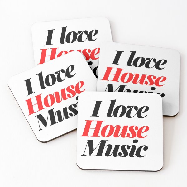 Item preview, I Love House Music  designed and sold by Marvelpic.