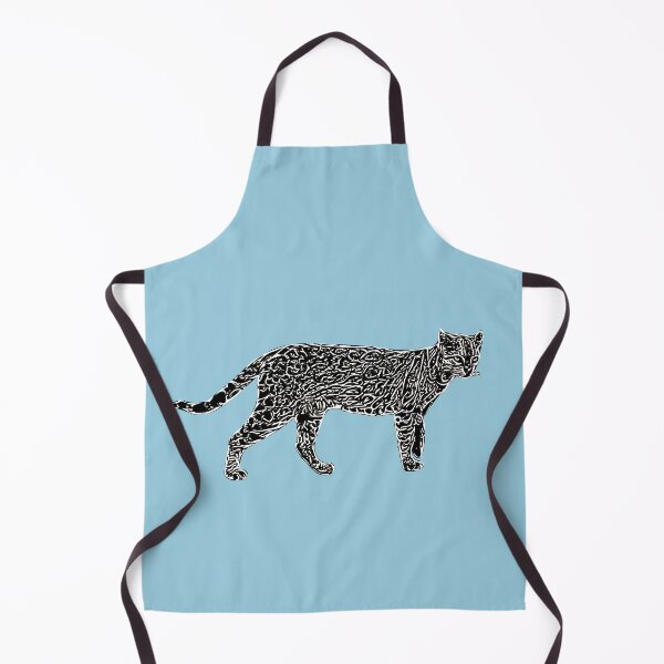 Item preview, Ocelot Black White Print designed and sold by designsasstultd.