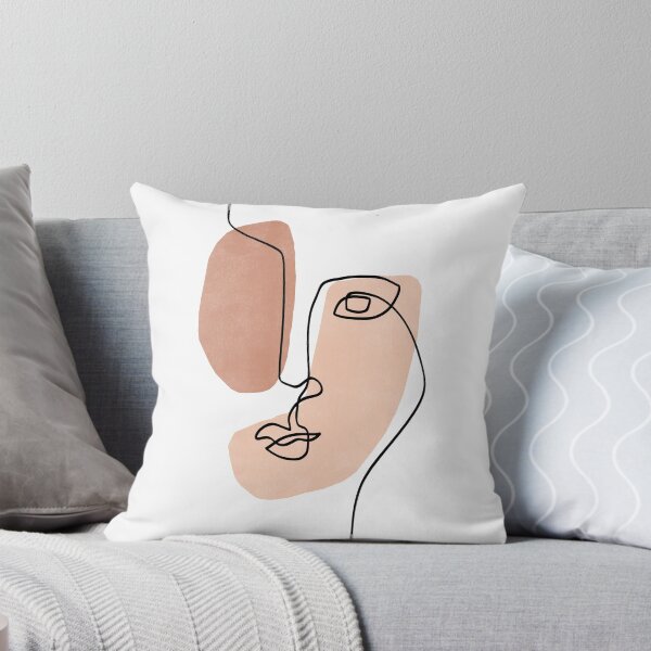 Item preview, Abstract Face III - Line Art  designed and sold by TheRedFinch.