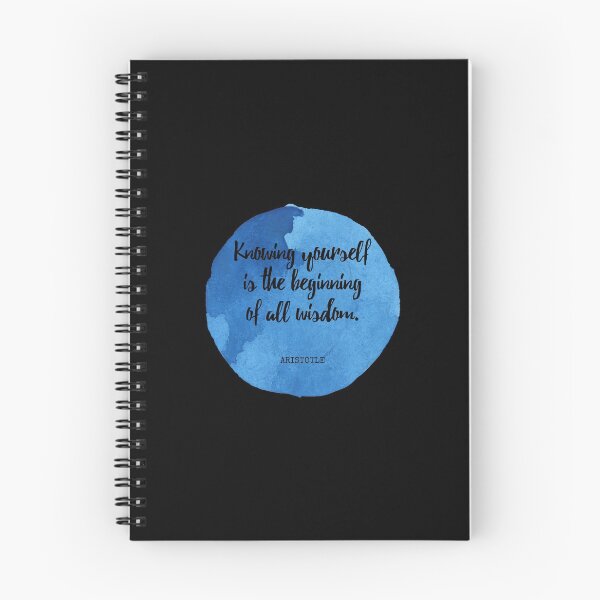 Item preview, Aristotle - Knowing yourself is the beginning of all wisdom. designed and sold by SocraticQuotes.